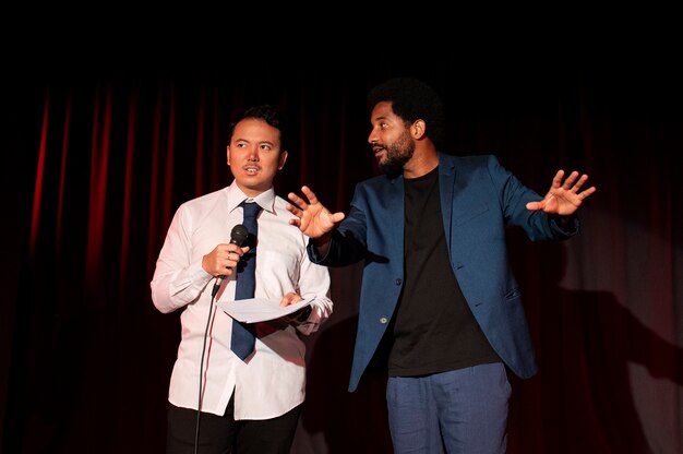 El proceso de creación de comedia de stand up