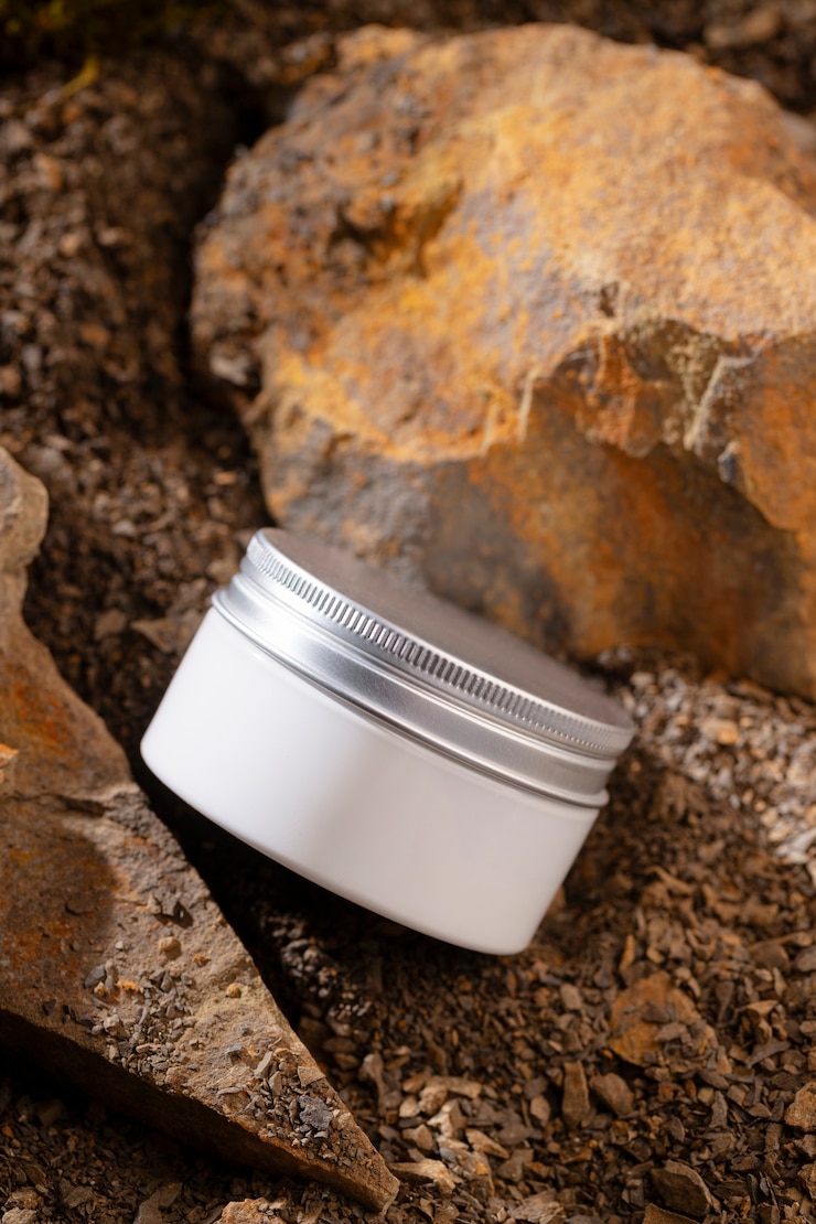 Foto gratuito producto de belleza ecoamigable