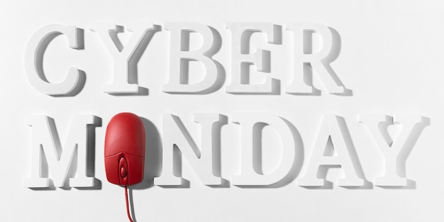 Promoción de marketing de Cyber Monday