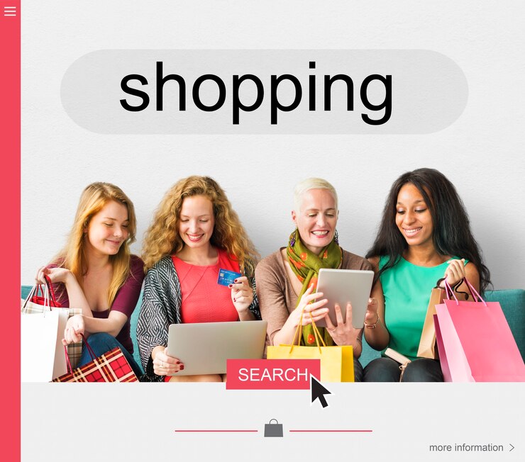 Foto gratuito promoción de ventas descuento de compras de moda