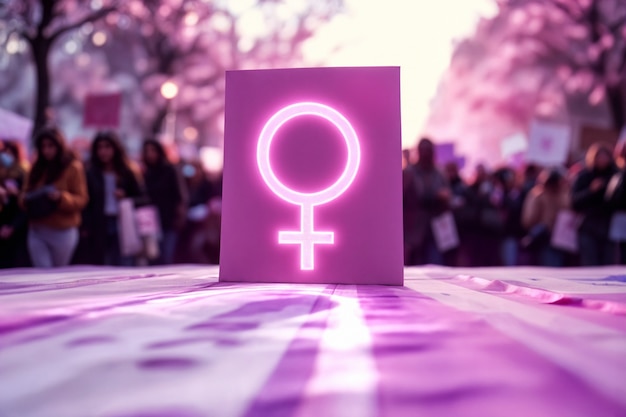 Protesta por los derechos de las mujeres