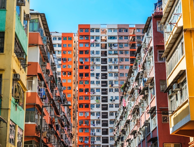 Foto gratuita proyectos de vivienda en hong kong