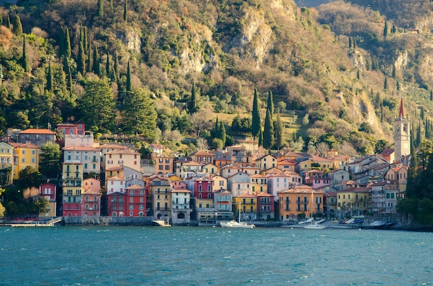 Pueblo de Varenna, Lombardía, Italia