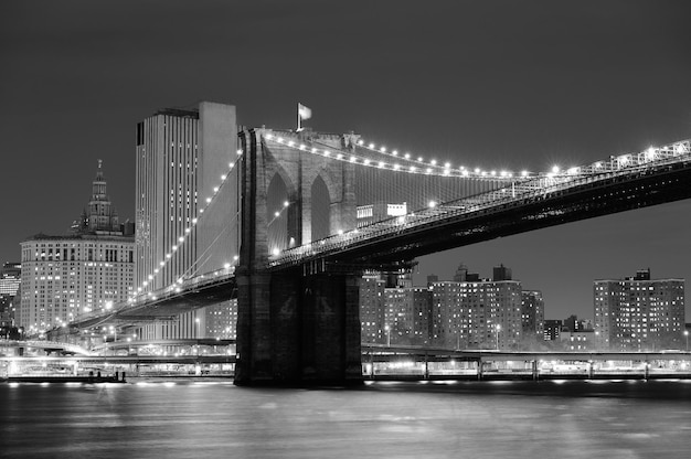 Puente de Brooklyn de la ciudad de Nueva York