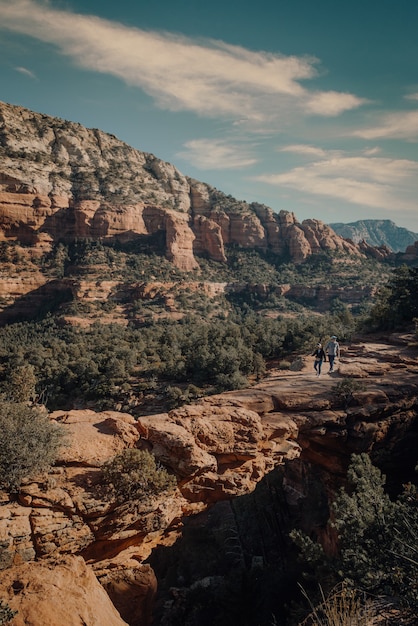 El puente de los diablos en Sedona, Arizona.