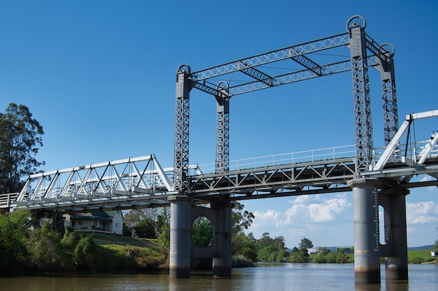 Puente Morpeth en Nueva Gales del Sur, Australia