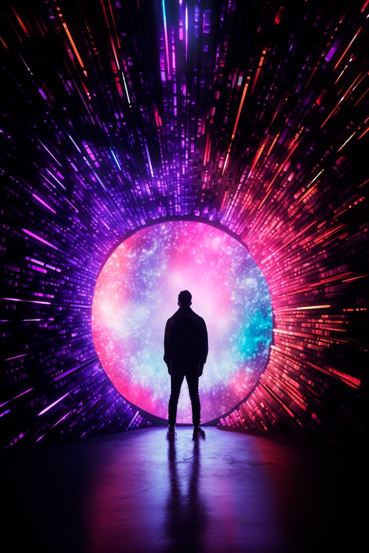 Foto gratuito la puerta que conduce al mundo mágico