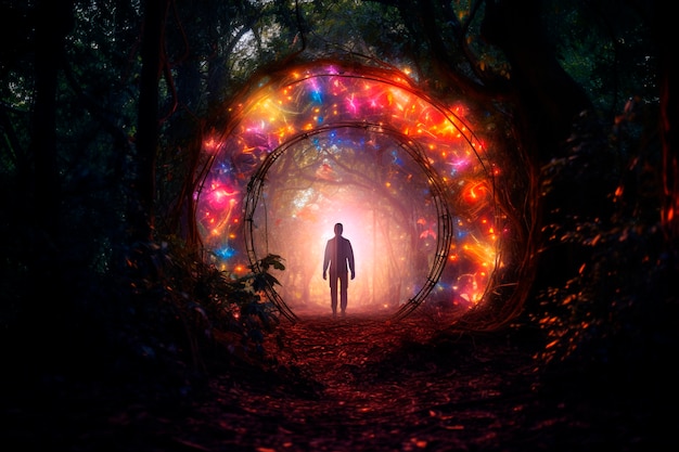 La puerta que lleva al mundo mágico