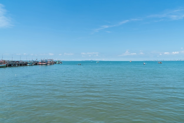 puerto de barco de pesca