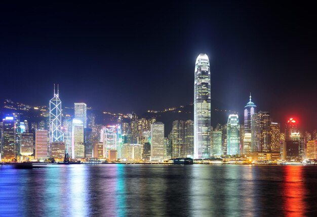 Puerto de victoria de Hong Kong
