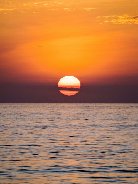 Puesta de sol en las Islas Galápagos, Ecuador