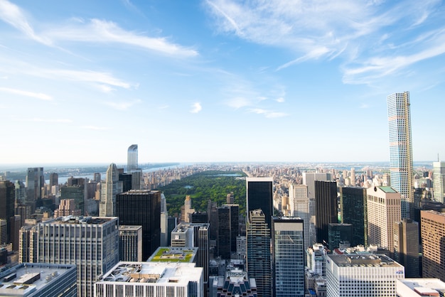 Puesta de sol en Manhattan