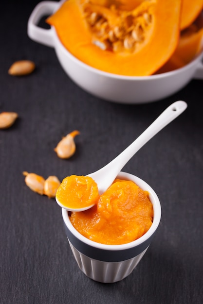 Puré de calabaza