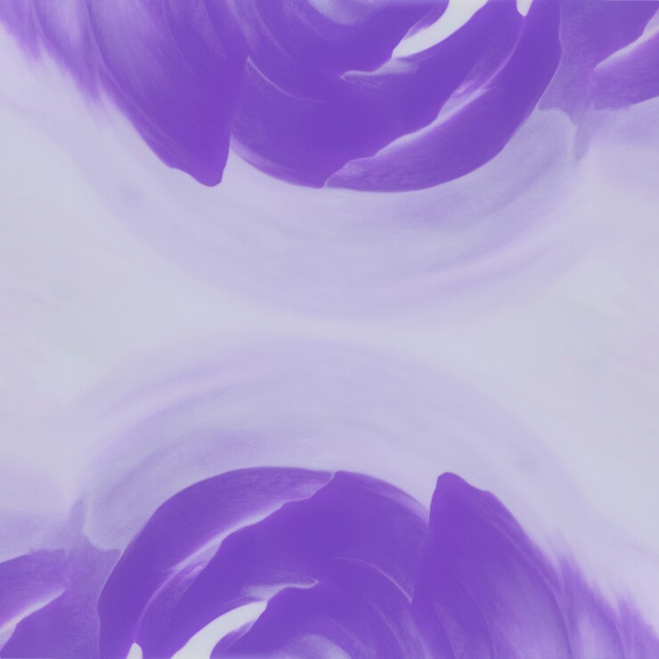 Photo Gratis purple watercolor abstract painting on paper