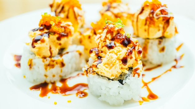 Queso crema de sushi