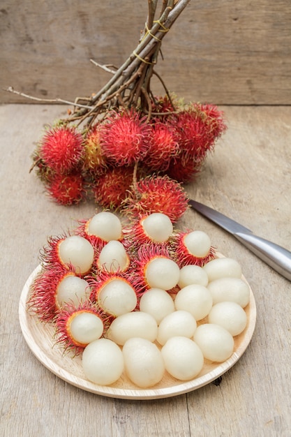 Foto gratuita rambutan