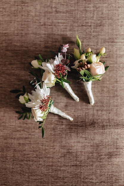 Ramo de boda y decoración de boda, flores y arreglos florales de boda.