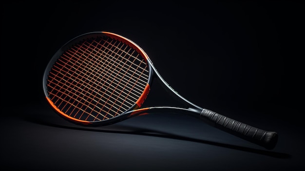 Foto gratuita una raqueta de tenis moderna