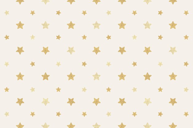 Recurso de diseño de fondo de estrellas de oro brillante transparente