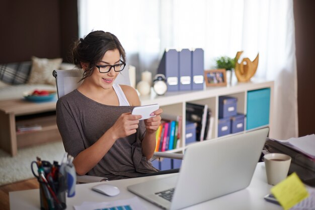 Redes sociales durante el trabajo