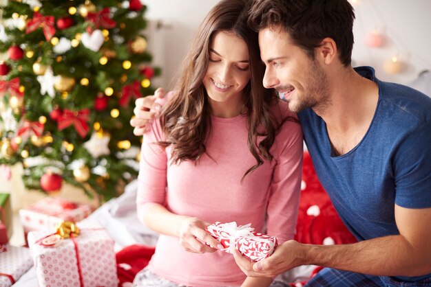 Regalos de Navidad de un novio amoroso