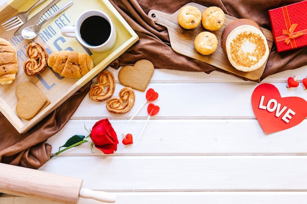 Regalos y postres para el Día de San Valentín