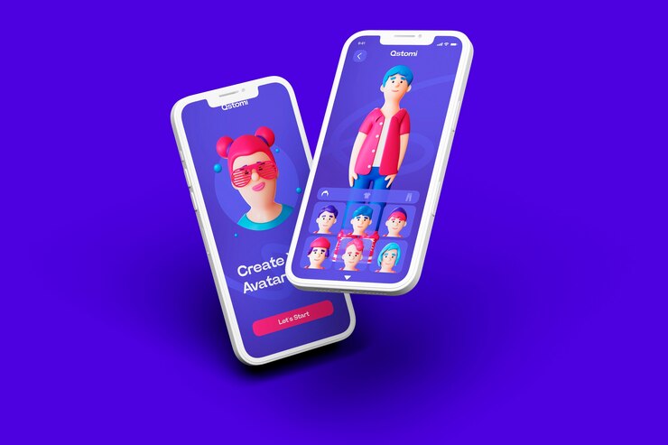 Photo Gratis render 3d dari konsep kustomisasi avatar