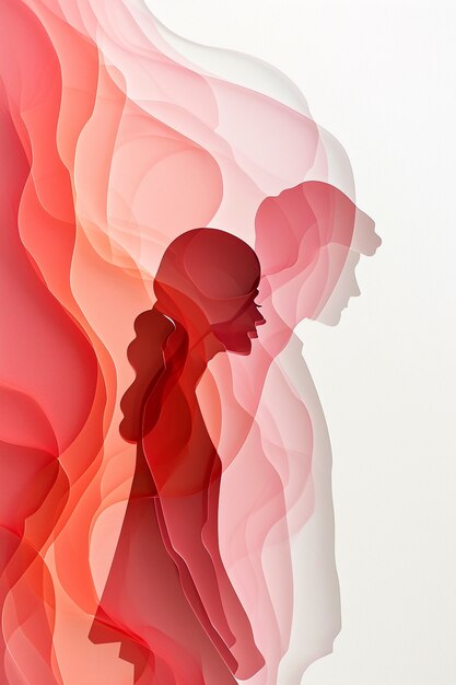 Rendering en 3D del día de San Valentín.