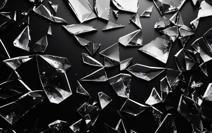 Foto gratuito renderización en 3d de un fondo abstracto en blanco y negro