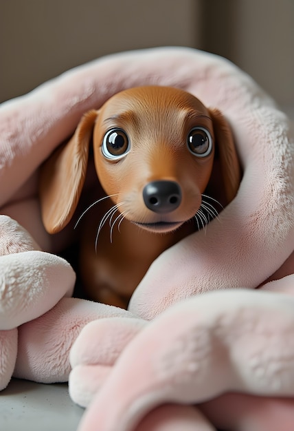 Renderización en 3D de la ilustración de animales