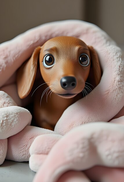 Renderización en 3D de la ilustración de animales