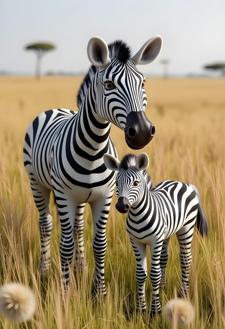 Foto gratuito renderización en 3d de la ilustración de animales