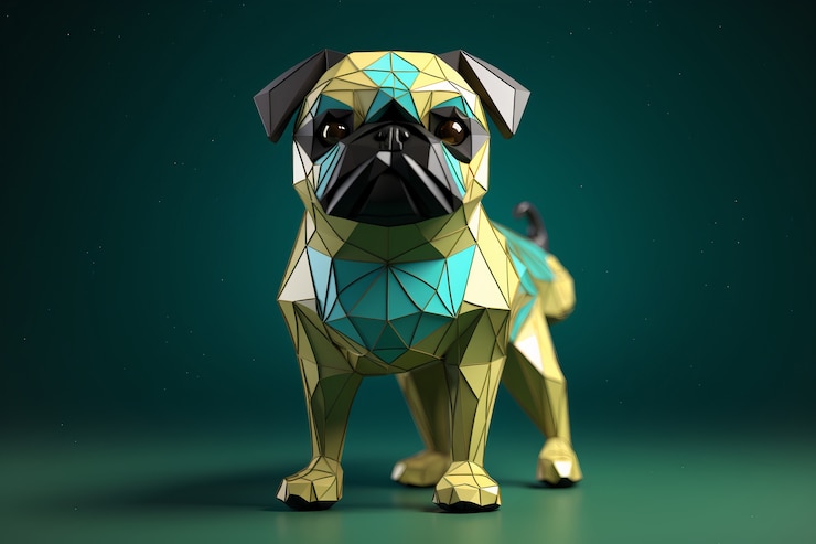 Foto gratuito renderizado en 3d de un juguete para perros