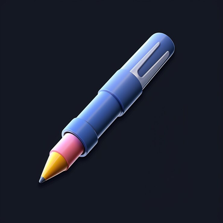 Foto gratuito representación 3d de pluma ai generada