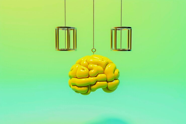 Foto gratuito representación del cerebro o intelecto humano.