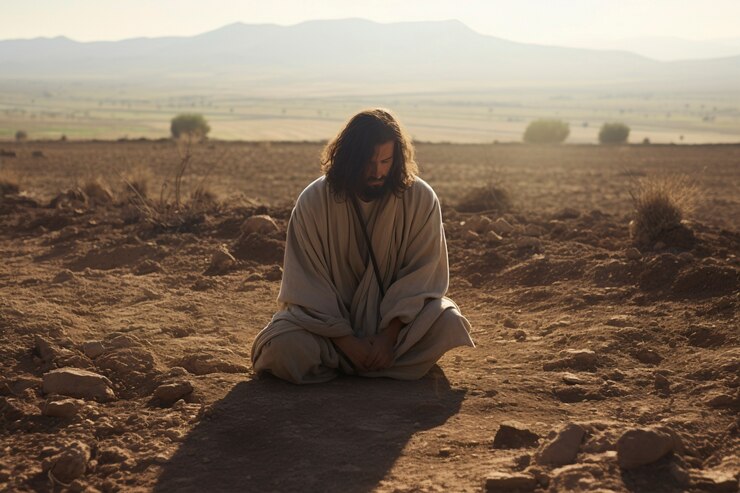 Foto gratuito representación de jesús en la religión cristiana