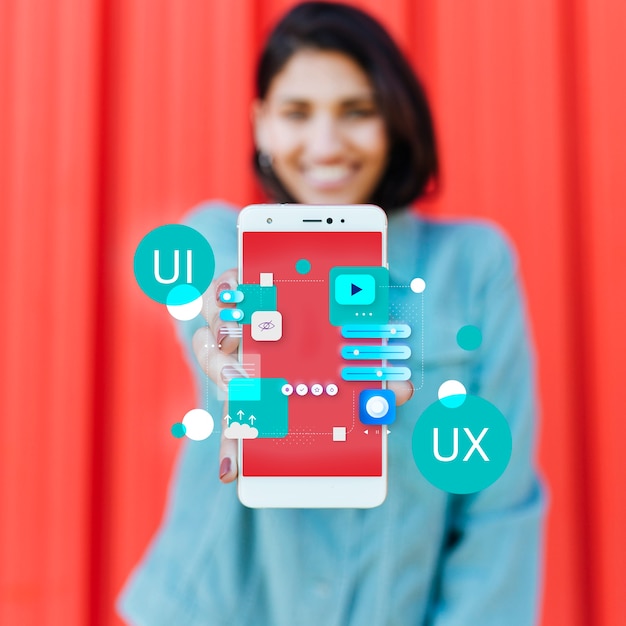 Representaciones de experiencia de usuario y diseño de interfaz.