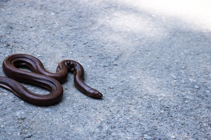 Foto gratuito reptil animales conservación serpiente áfrica