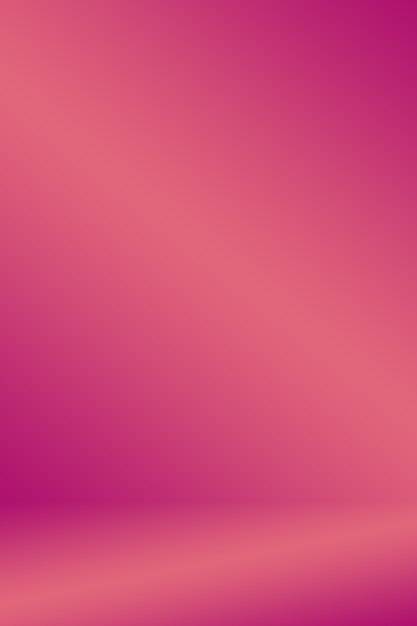 Resumen de color rosa claro Fondo rojo Diseño de diseño de Navidad y San Valentín, estudio, habitación, plantilla web, Informe de negocios con color gradiente de círculo suave.