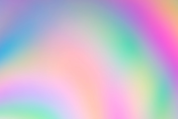 Resumen colorido borroso en plástico con luz polarizada