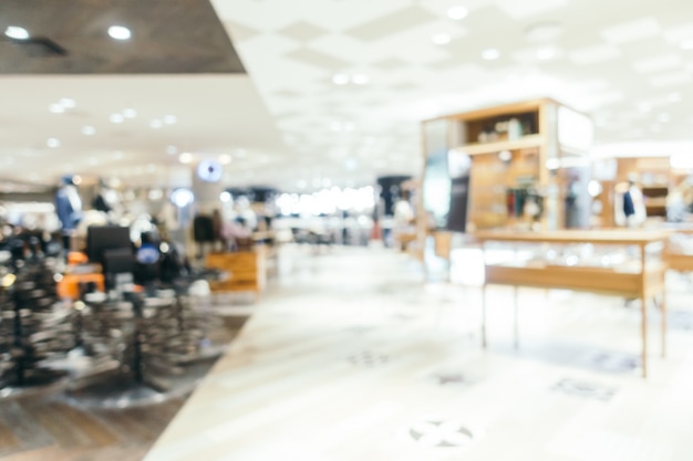 Foto gratuita resumen de desenfoque y defocused centro comercial