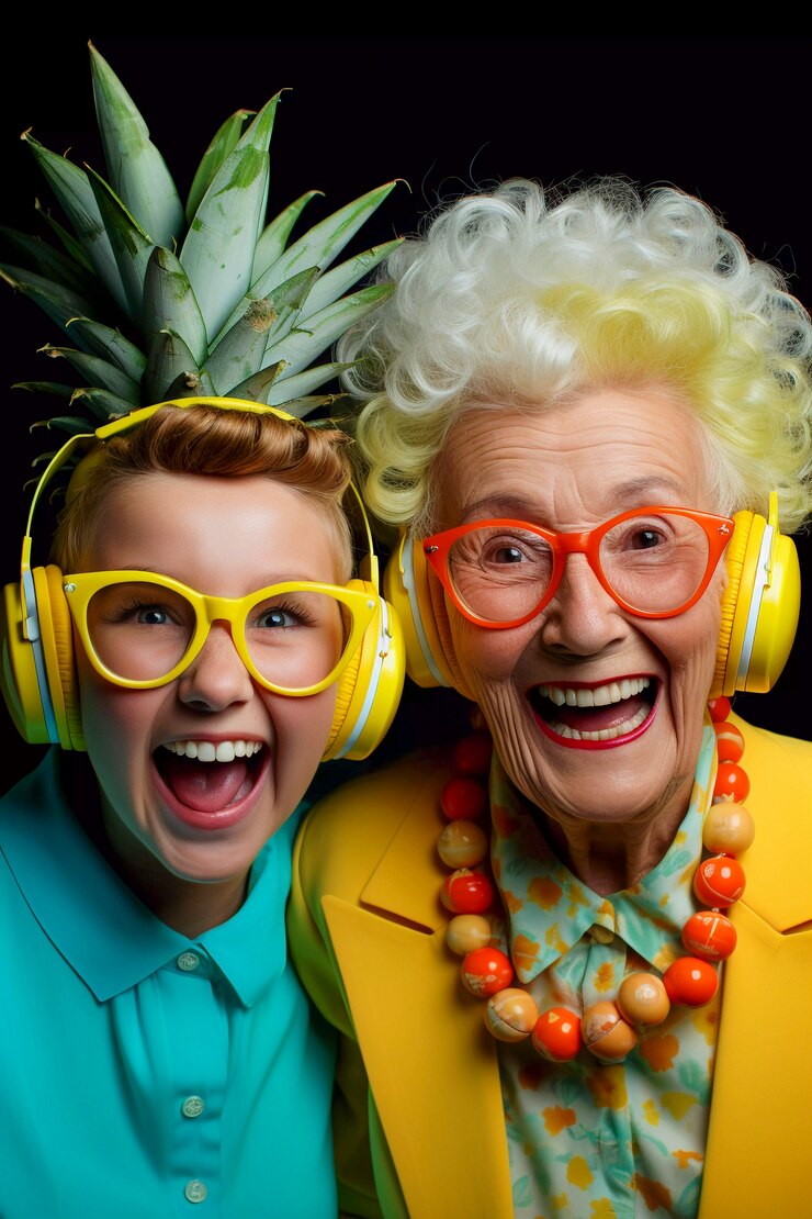 Foto gratuito retrato de adultos gritando