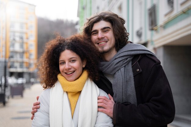 Retrato de amigos pasando un buen rato juntos