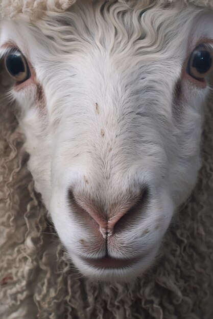 Retrato de animales de cerca