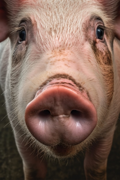 Foto gratuita retrato de animales de cerca