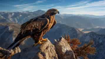 Foto gratuita retrato de cerca de águilas