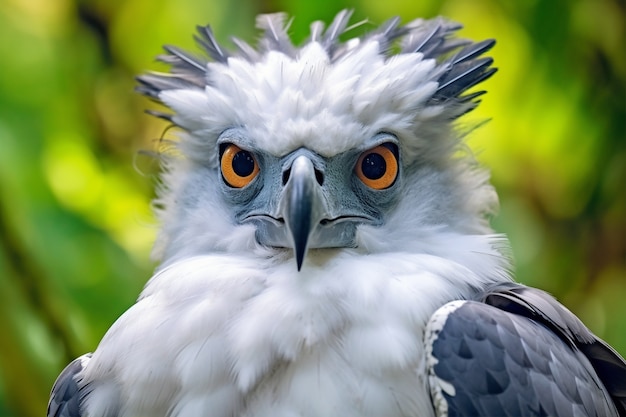 Retrato de cerca de águilas