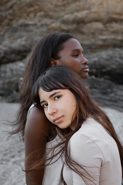 Foto gratuita retrato de la diversidad de los latinos