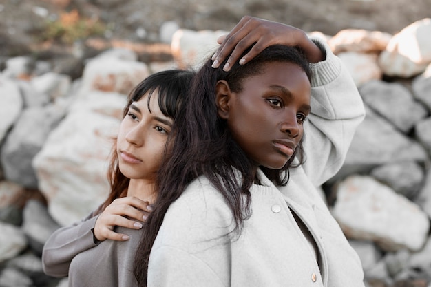 Foto gratuita retrato de la diversidad de los latinos