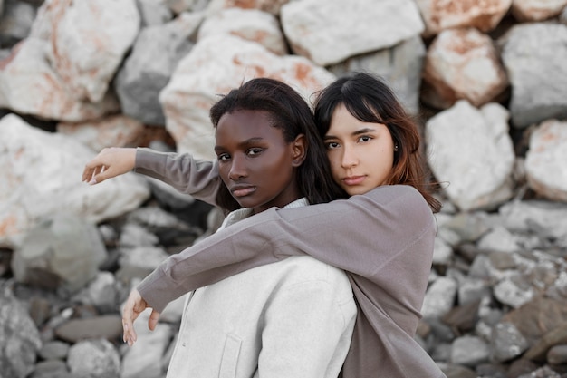 Foto gratuita retrato de la diversidad de los latinos